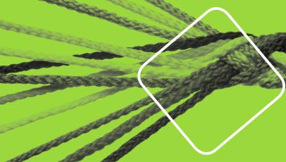 Dieses Bild zeigt einen Knoten in grün